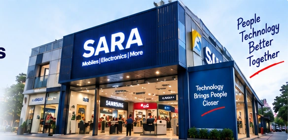 SARA electronics showroom
